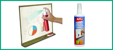 productos limpieza para pizarra blanca